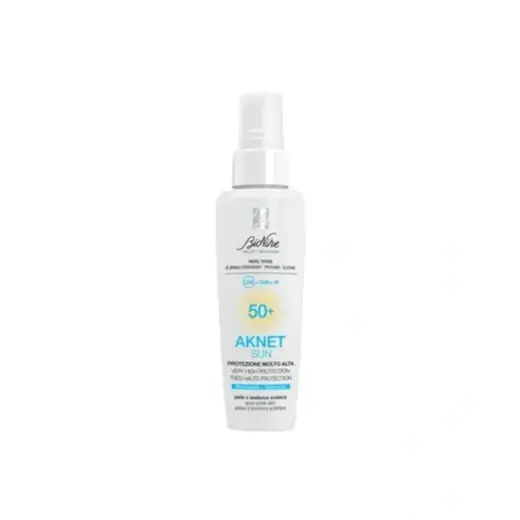 BioNike, Aknet Sun, UV Protection, Day, Cream, For Face, SPF 50+, 50 ml