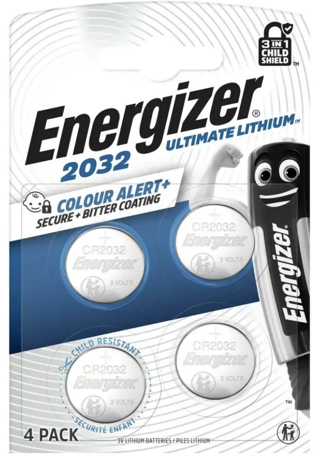 Litija baterija CR2032 3V 254mAh Ultimate