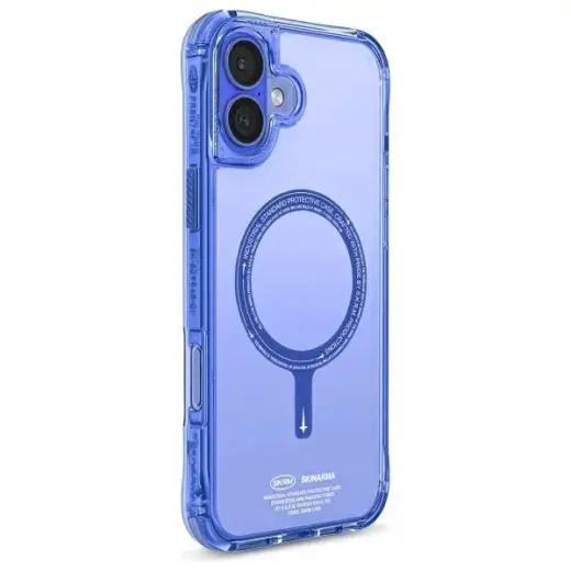 Skinarma case Saido iPhone 16 Plus 6.7" Magnetic Charging blue
