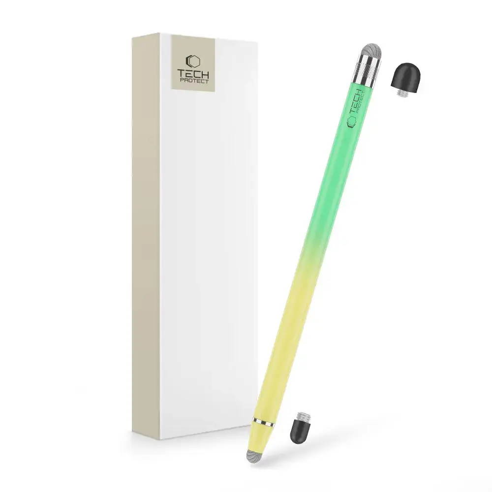 TECH-PROTECT USP100 4-TIP TOUCH STYLUS PEN YELLOW|GREEN