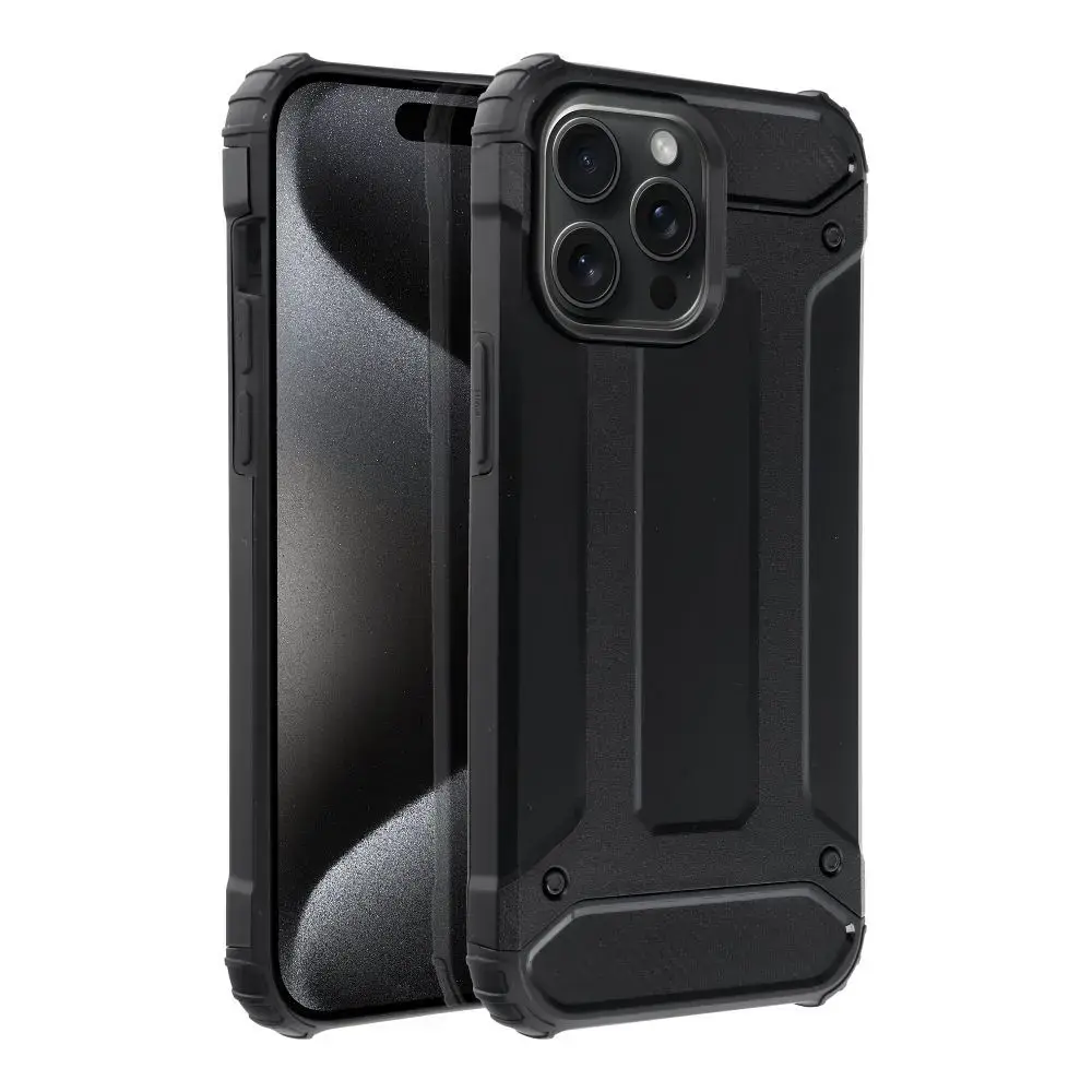 Armor maciņš telefonam iPhone 15 Pro Max melns