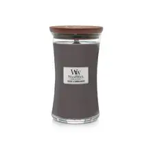 Suede & Sandalwood Vase (leather and sandalwood) - Scented candle