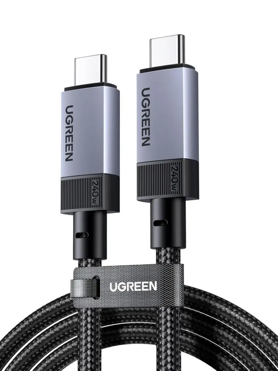 Cable USB C - USB C 2m USB3.2 Gen2 240W 10Gbps 4K@60Hz compatible with Thunderbolt 3 L701 UGREEN