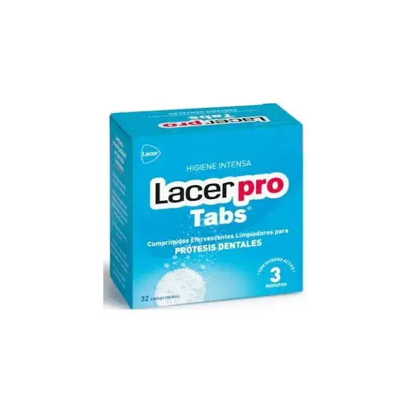 LACER Protabs Dental Prosthesis Cleaning Tablets