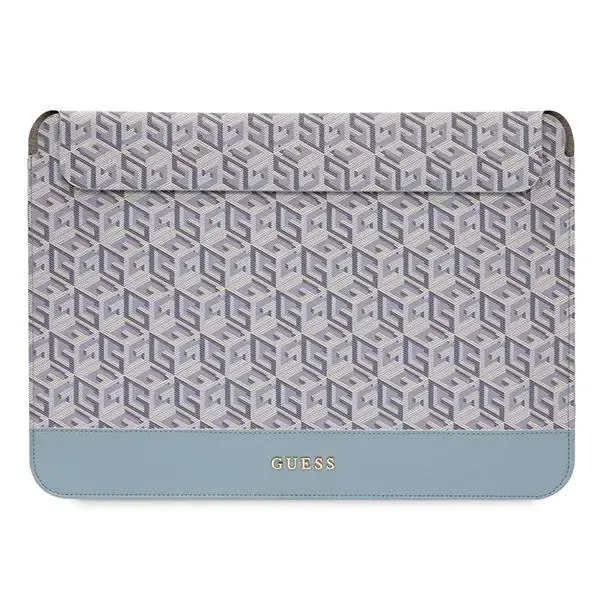 Guess Sleeve GUCS14HGCFSEB 14" niebieski|blue GCube Stripes