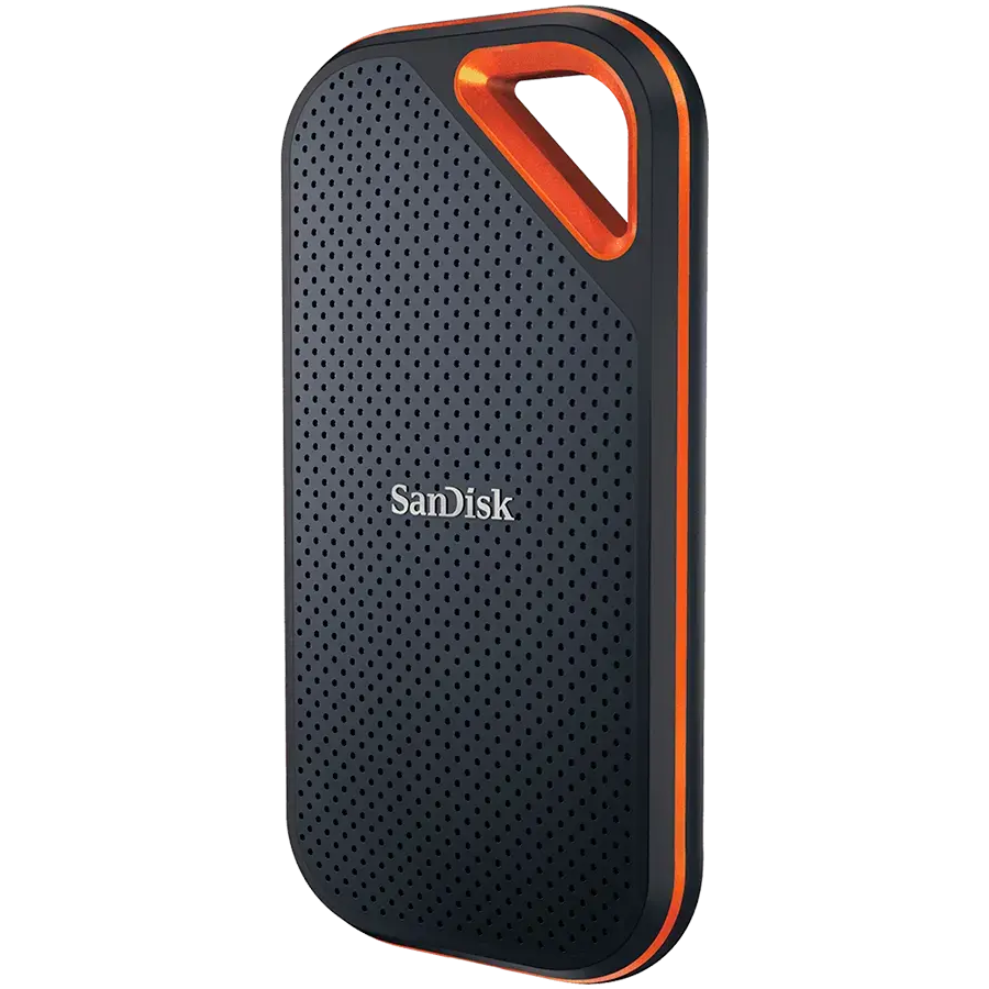 External SSD Sandisk Extreme PRO 2TB USB-C Read 2000MB/s Write 2000MB/s Black