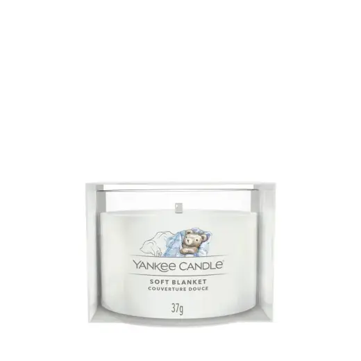 Soft Blanket Yankee Candle® Mini, White, 5.4cm X 4.4cm | Fresh & Clean
