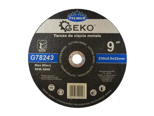 Metallilõikeketas GEKO Premium 230x2,5x22,2mm