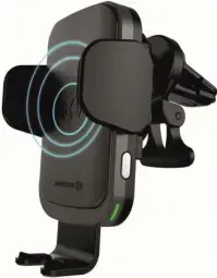 Telefona turētājs Swissten Car Phone Holder with Integrated Wireless Charger 15 W