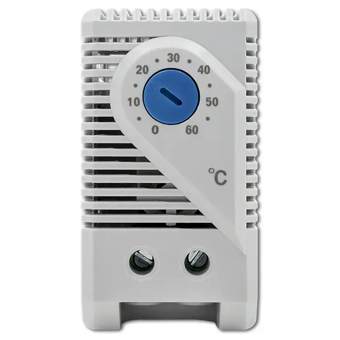 Qoltec Shut-off thermostat 10A | DIN 35