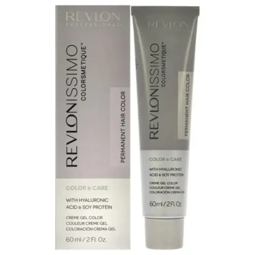 Revlon, Revlonissimo Colorsmetique, Hyaluronic Acid, Permanent Hair Dye, 7.43 Golden Copper Blonde, 60 ml