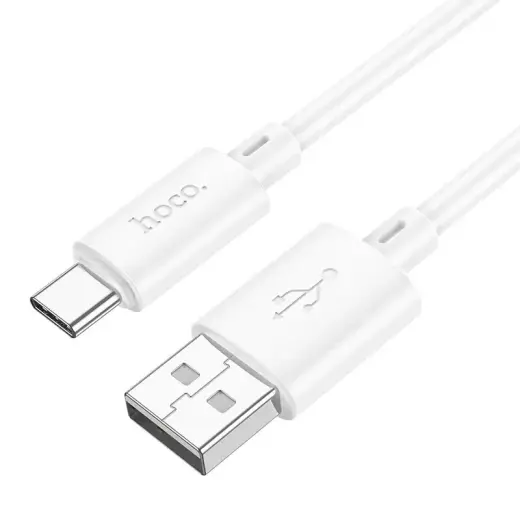 Hoco X88 data transfer and charging cable | USB-A to USB-C | 15W | 1m | white