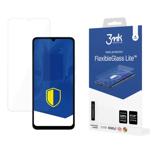 3mk FlexibleGlass Lite™ tempered glass for phone Xiaomi Redmi 13C | Poco C65