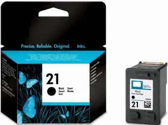 HP Ink No 21 HP21 HP 21 Black Schwarz (C9351AE)