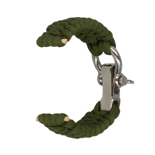 Fusion universāla viedpulksteņa siksniņa priekš (22 mm) | neilons | haki