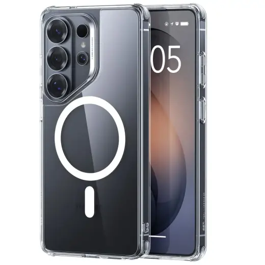 ESR Classic Hybrid чехол с поддержкой MagSafe для телефона Samsung Galaxy S26 Ultra (S948) прозрачный