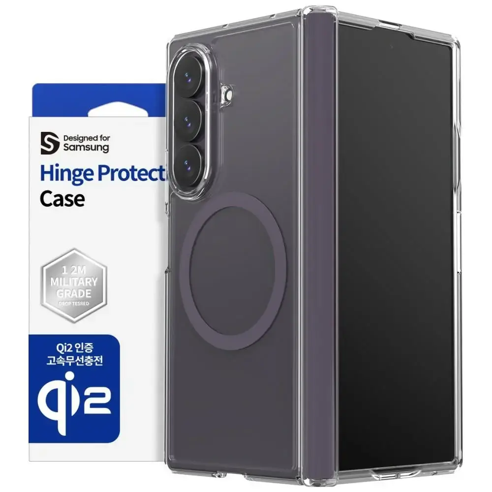 Araree Duple 360 M phone case with MagSafe support for Samsung Galaxy Z Fold 8 Ultra (F976) purple