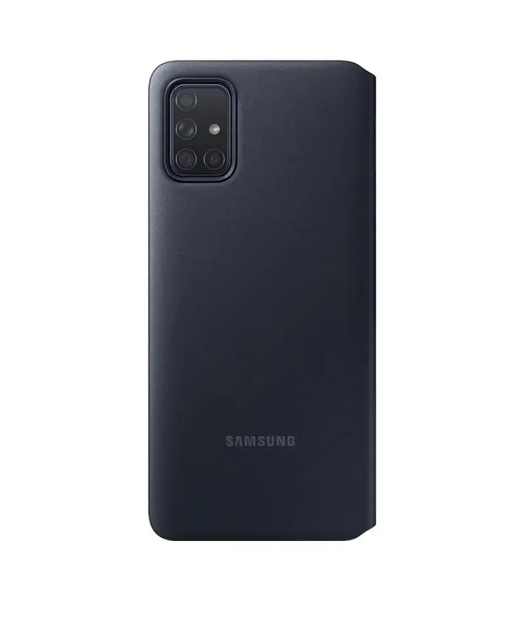 EF-EA715PBE Samsung S-View Case for Galaxy A71 Black