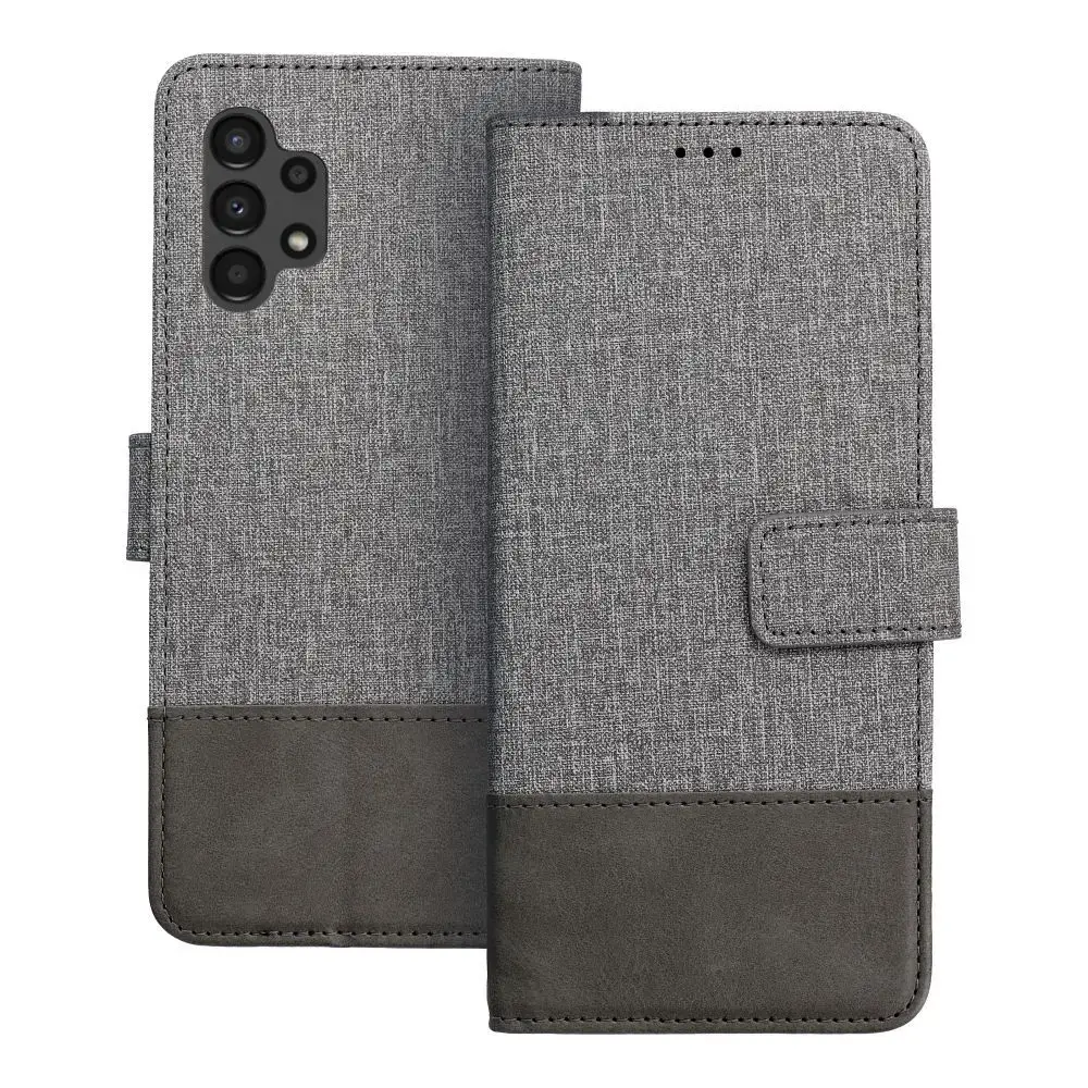 Gomma Book book type phone case for Samsung Galaxy A13 4G (A135) gray