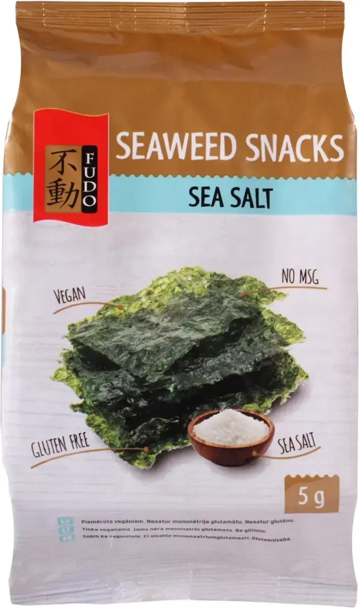Fudo Sea salt snack, with sea