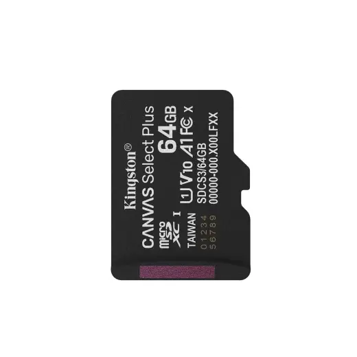 Kingston *microSD 64GB Canvas Select+ G3 150MB/s