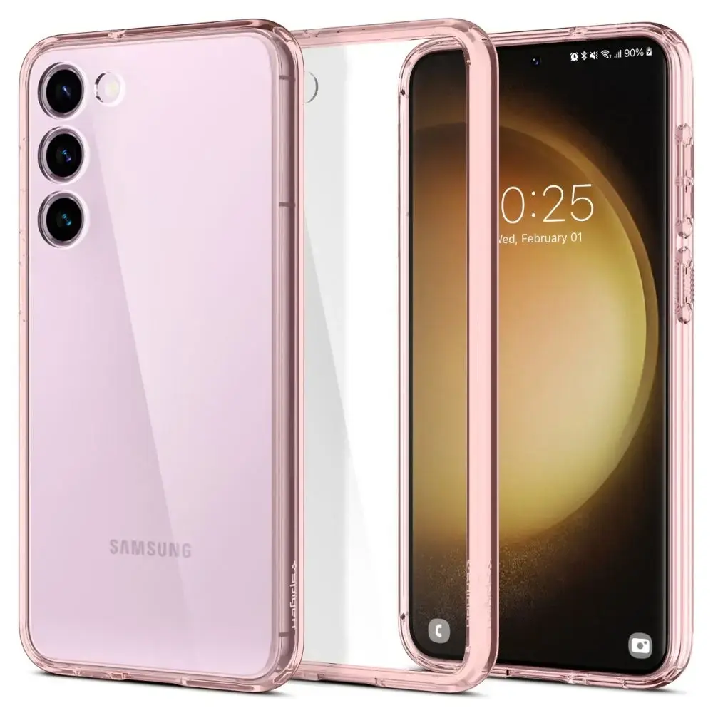 Spigen ULTRA HYBRID GALAXY S23 ROSE CRYSTAL