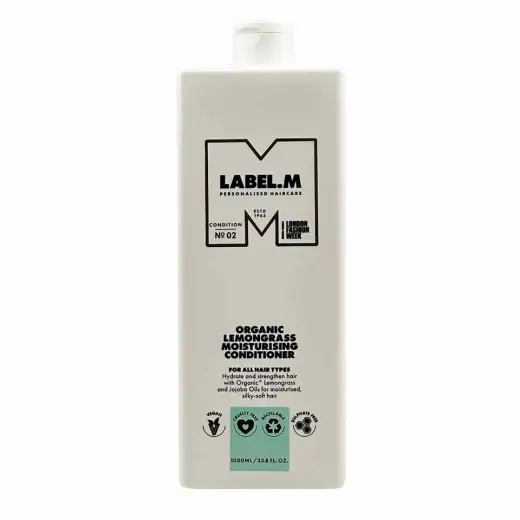 Label.M, Organic LemonGrass, Hair Conditioner, Moisturising, 1000 ml