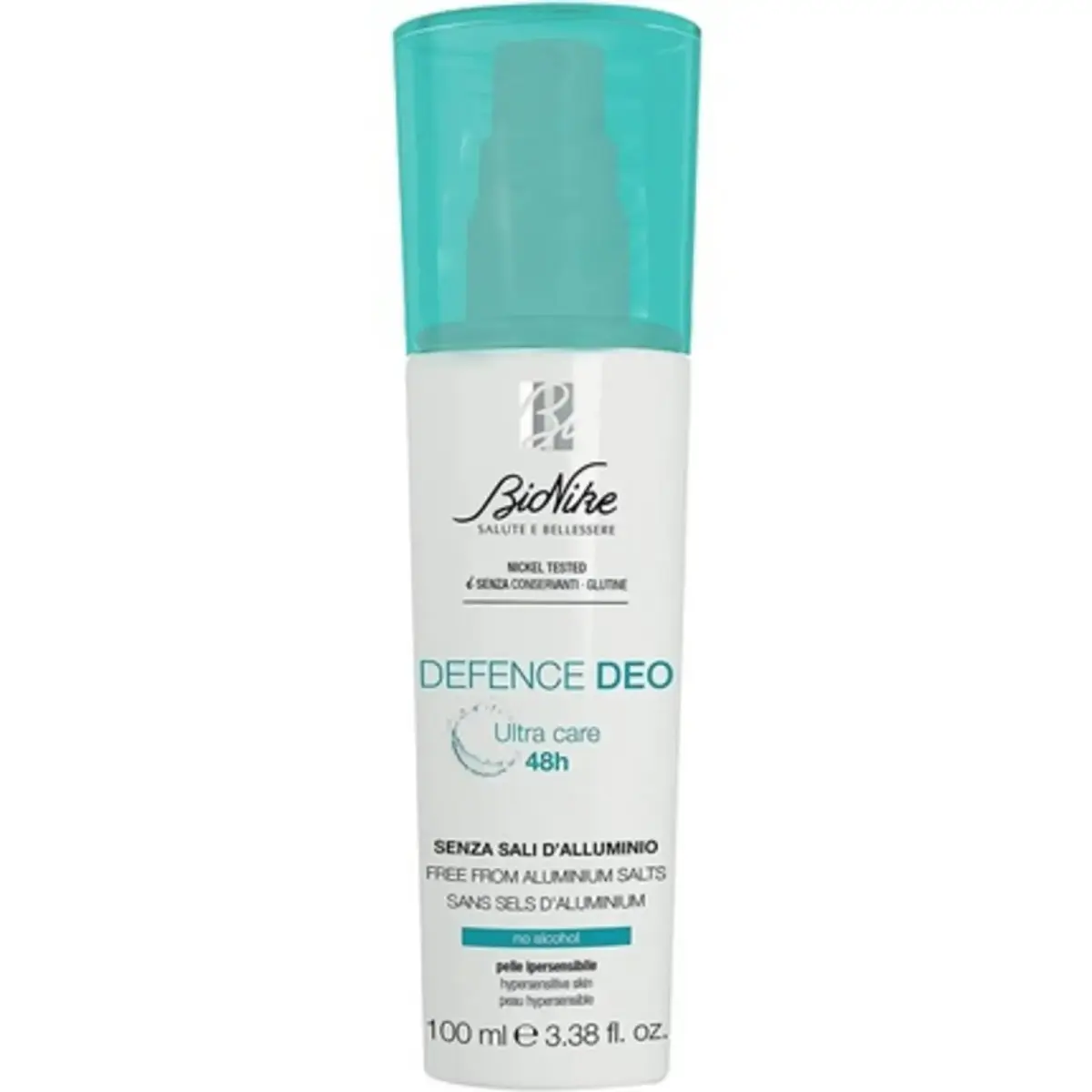 BioNike , Defence Deo Ultra-Care, 48h Protection, Deodorant Spray, Unisex, 100 ml