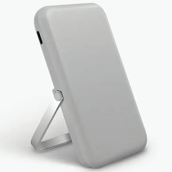 UNIQ Hoveo ārējais akumulators (powerbank) | 5 000 mAh | 20W | PD | USB-C, Wireless, MagSafe | pelēks