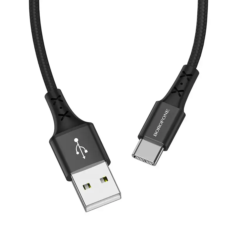 Borofone BX20 Enjoy data transfer and charging cable | USB-A to USB-C | 10W | 1m | black