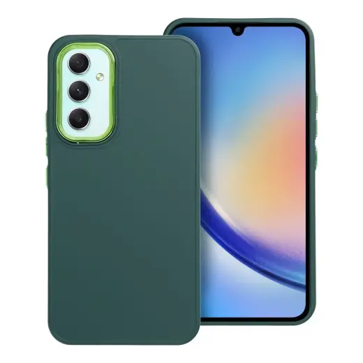 Frame phone case for Samsung Galaxy A54 (A546) green