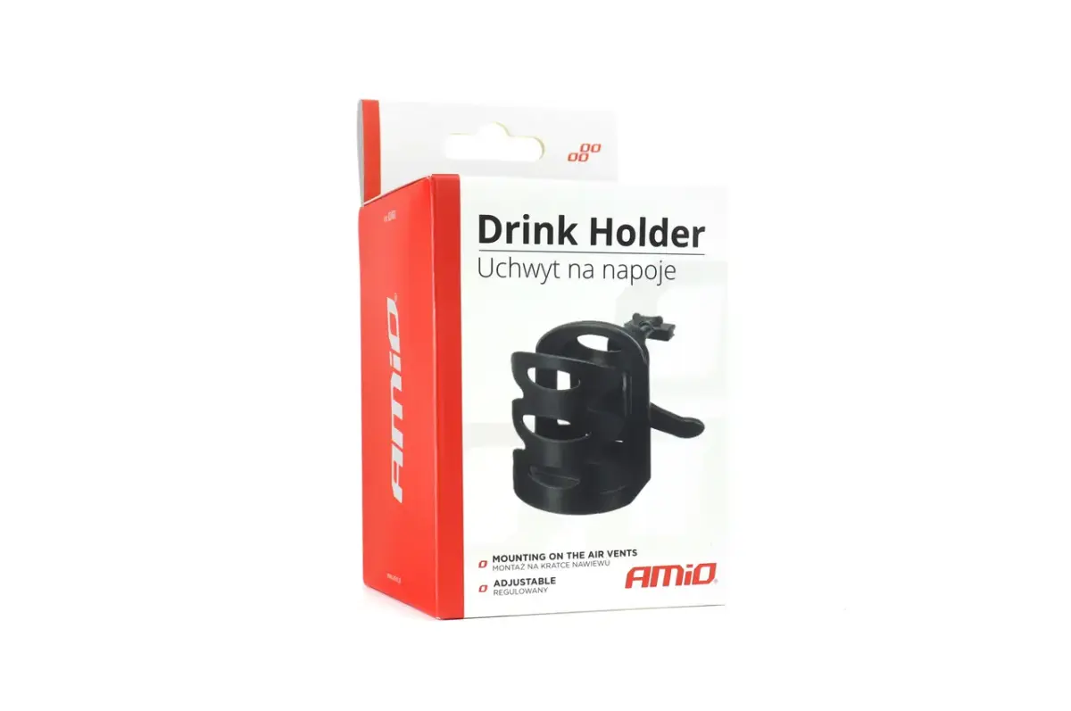 Vent mount universal drink holder 50-70mm DH-02