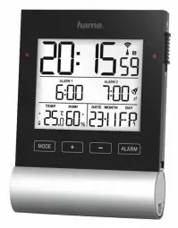 Hama Black Line Radio Alarm