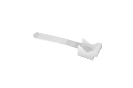 Cable mounting clips white (25 pcs)