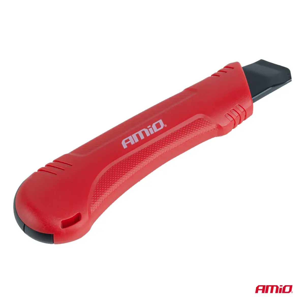 ABS Utility Knife set 100x18x0,5mm 24 pcs Box AMIO-04811