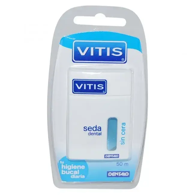 Vitis Dentaid Waxless Floss 55 M