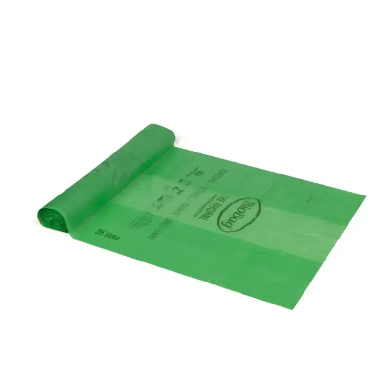 Atkritumu maisi kompostējami BioBag 35L Superline (40 gab. rullī) 17mkr. 58x71cm zaļi