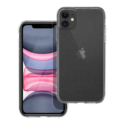 CLEAR 2 mm maciņš telefonam iPhone 11 caurspīdīgs