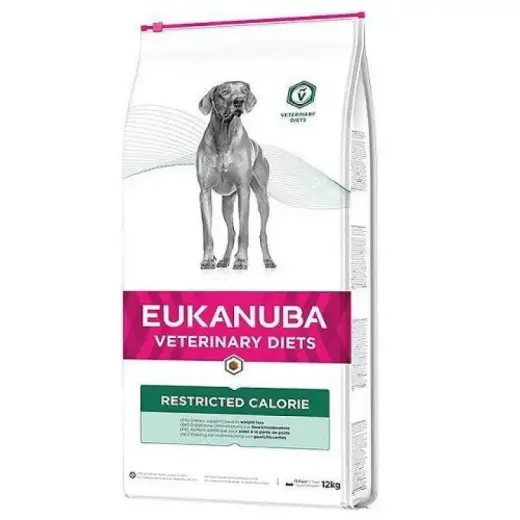 Sausa barība suņiem - Eukanuba Veterinary Restricted Calories  Chicken 12 kg