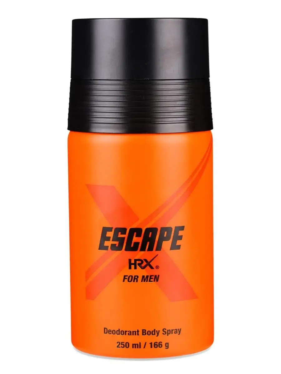 Hrx, Escape, Deodorant Spray, For Men, 250 ml