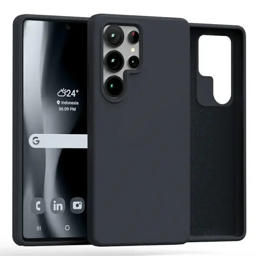 Mercury Silicone чехол для телефона для Samsung Galaxy S25 Ultra синий