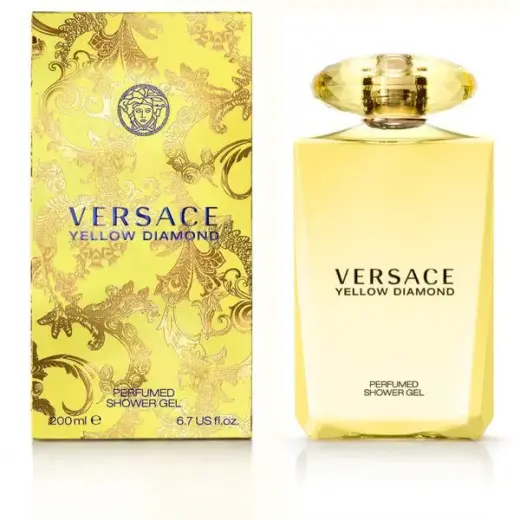Versace Yellow Diamond Bath and Shower Gel 6.7 Oz (200 Ml) (w)
