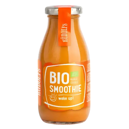 Smūtijs RŪDOLFS BIO mango, apelsīnu "Iedvesmai", 260ml (DEP)