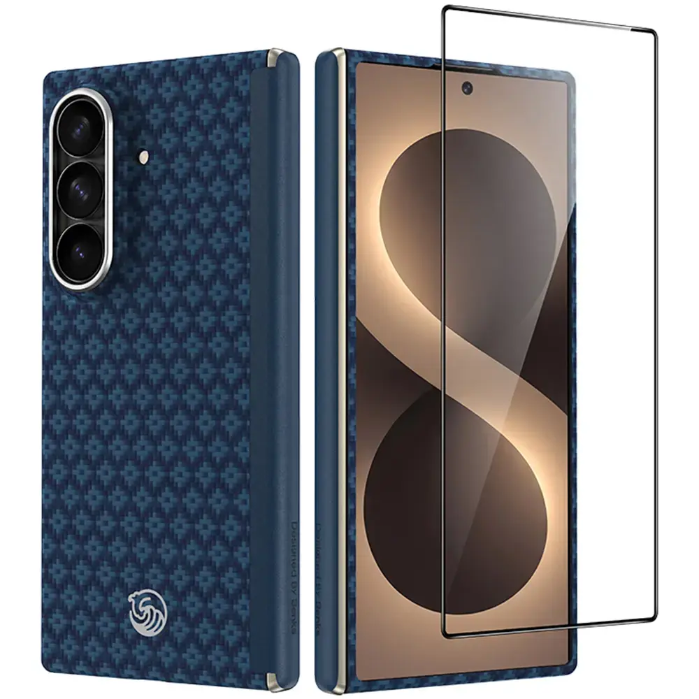 Benks Magnetic Armor Grid Air Grand Combo Case (E051) do Samsung Galaxy Z Fold 8 Ultra blue