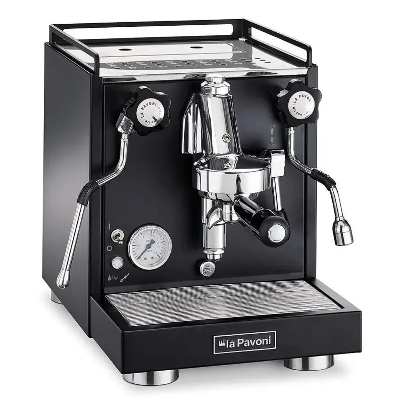 La Pavoni Espressomachine (LPSCCB01EU) New Cellini classic black Schwarz