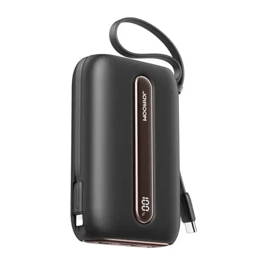 Joyroom JR-L012 external battery (powerbank) | 10000 mAh | 22.5W | USB-C, Lightning | black