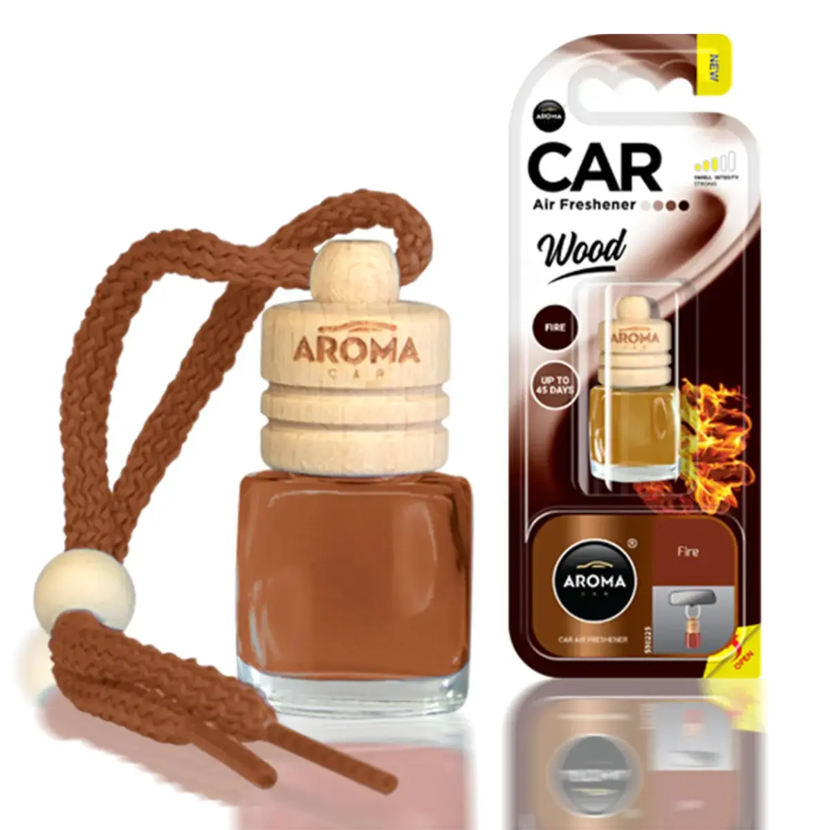 Car air freshener AROMA WOOD FIRE