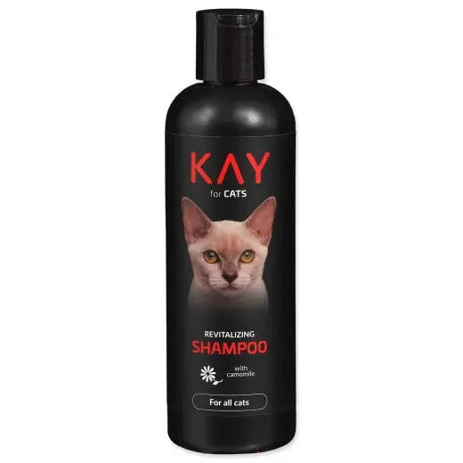 Šampūns kaķiem : Plaček KAY Shampoo for cats for hair renewal 250ml