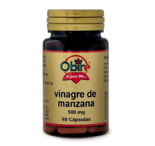 Obire Vinagre De Manzana 500 Mg 60 Caps