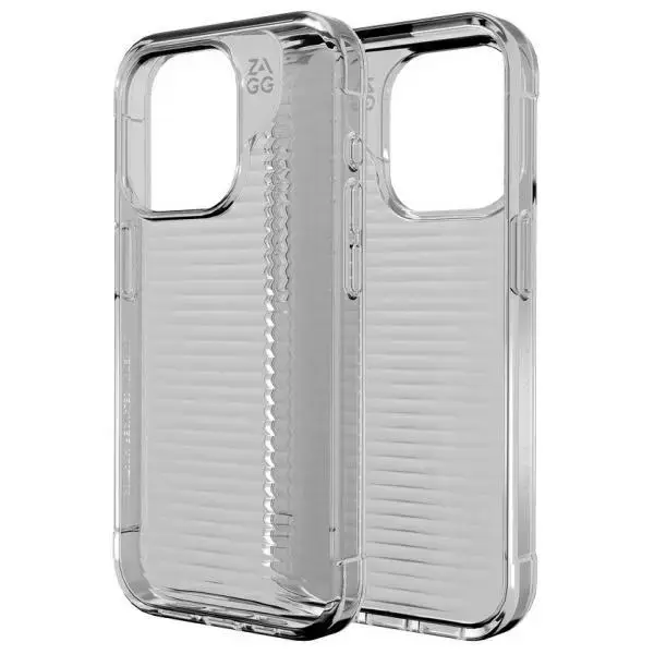 ZAGG Luxe Snap maciņš telefonam iPhone 15 Pro caurspīdīgs